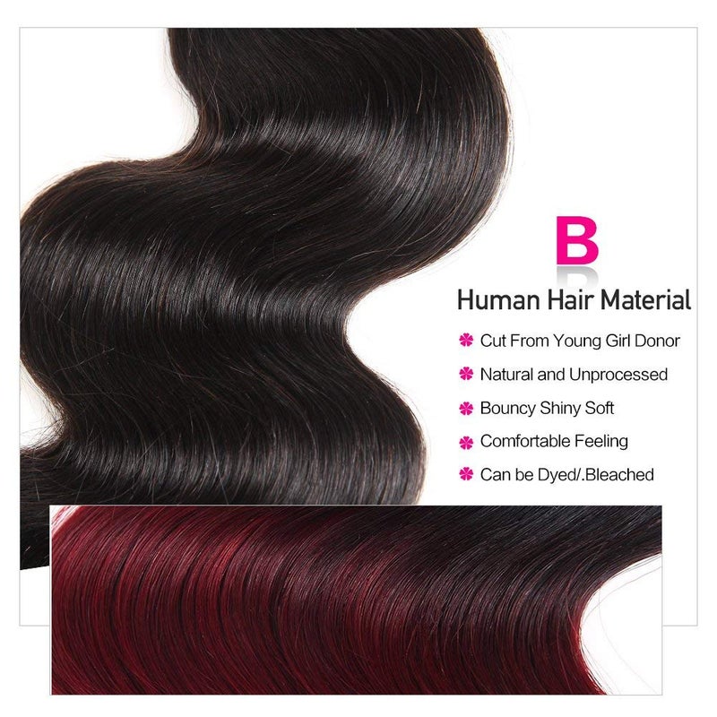 Wingirl Brazilian Human Hair Bundles 20 22 24Inch 12A Body Wave Bundles Human Hair 100% Unprocessed Brazilian Virgin Hair Weave Bundle Natural Black Color - Image 5
